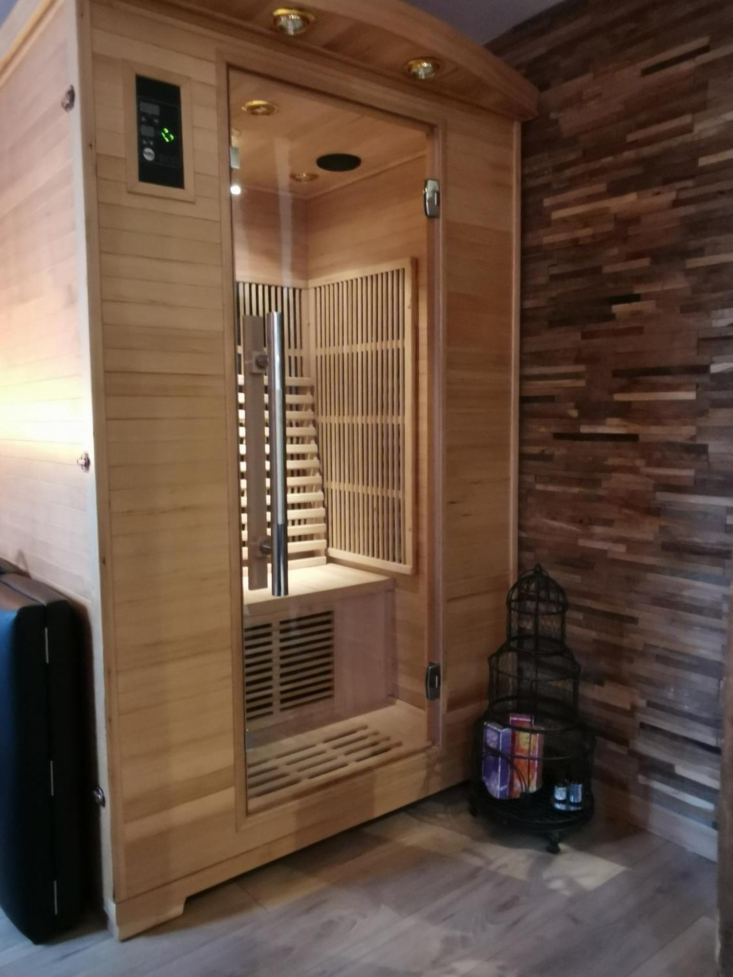Naturogite Honfleur centre historique avec SAUNA privé Villa Exterior foto