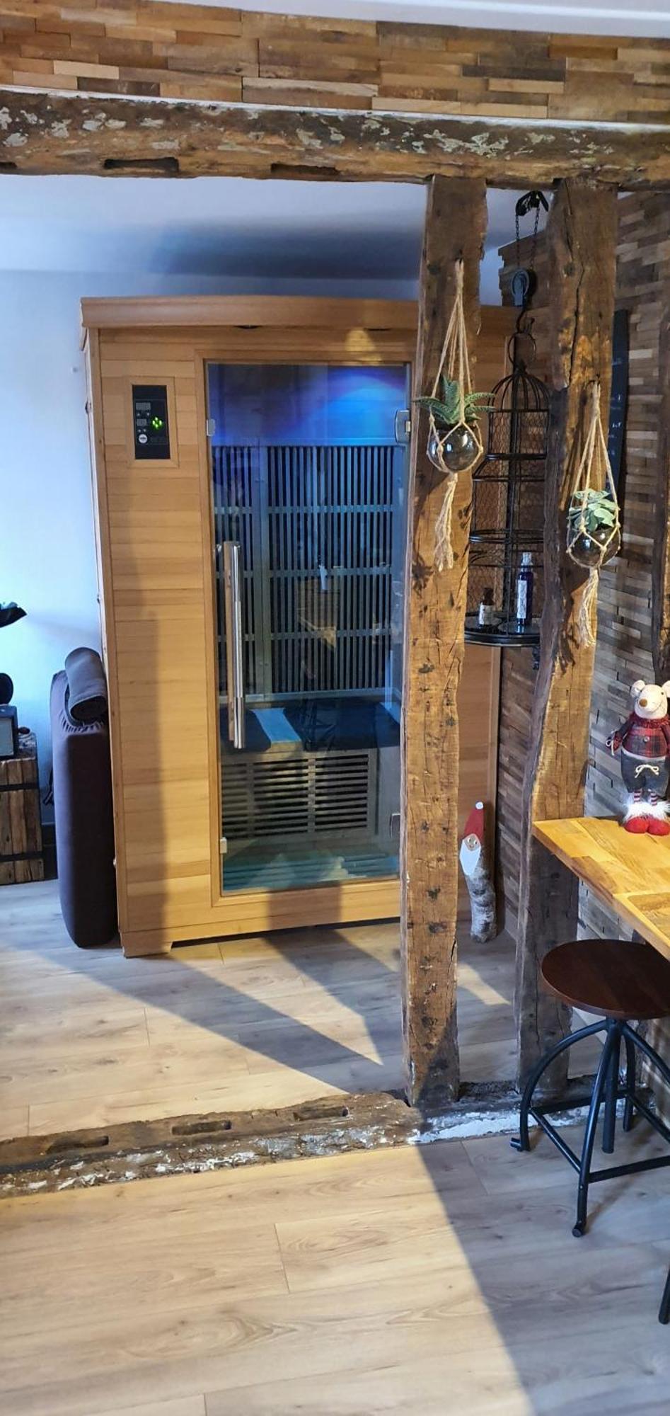 Naturogite Honfleur centre historique avec SAUNA privé Villa Habitación foto