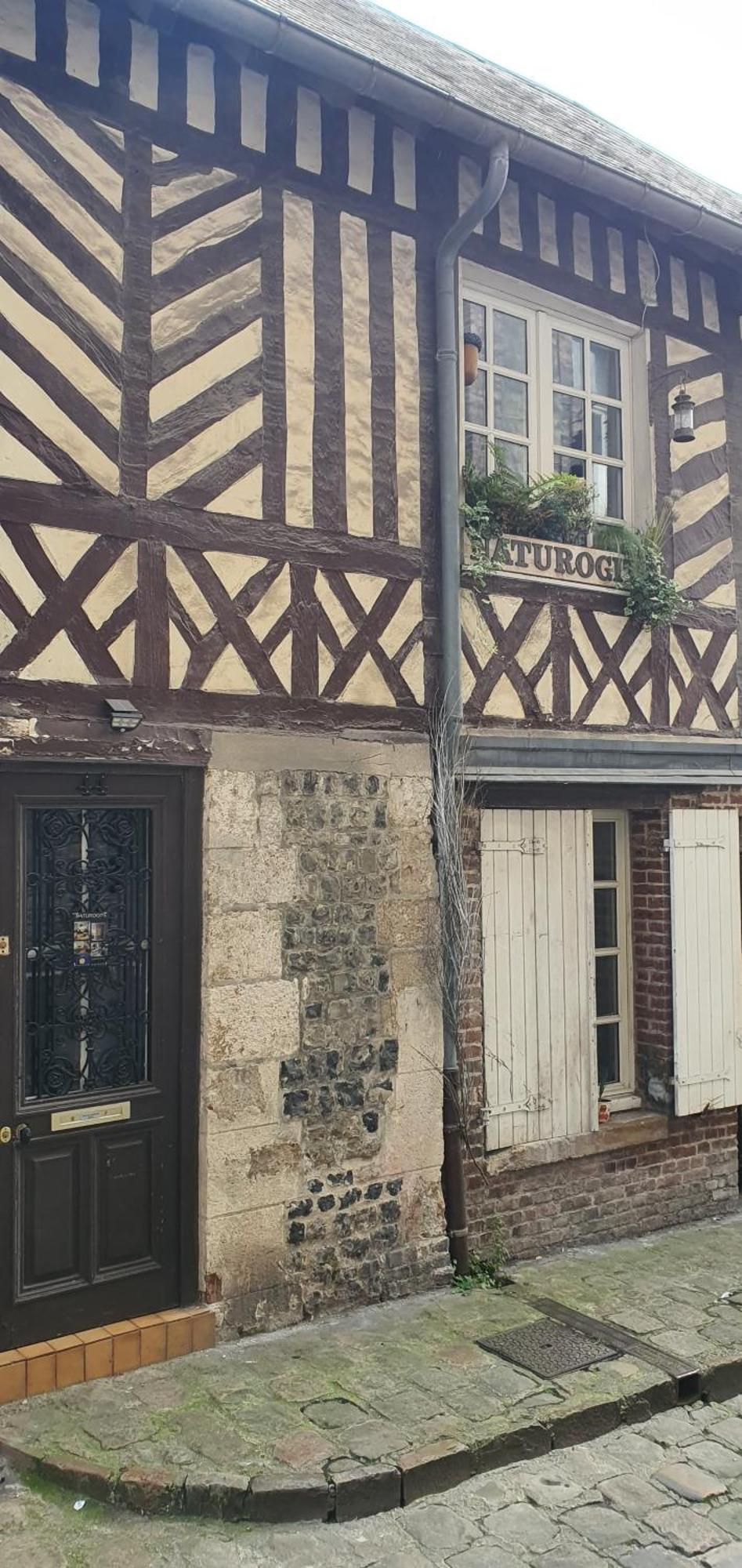 Naturogite Honfleur centre historique avec SAUNA privé Villa Habitación foto