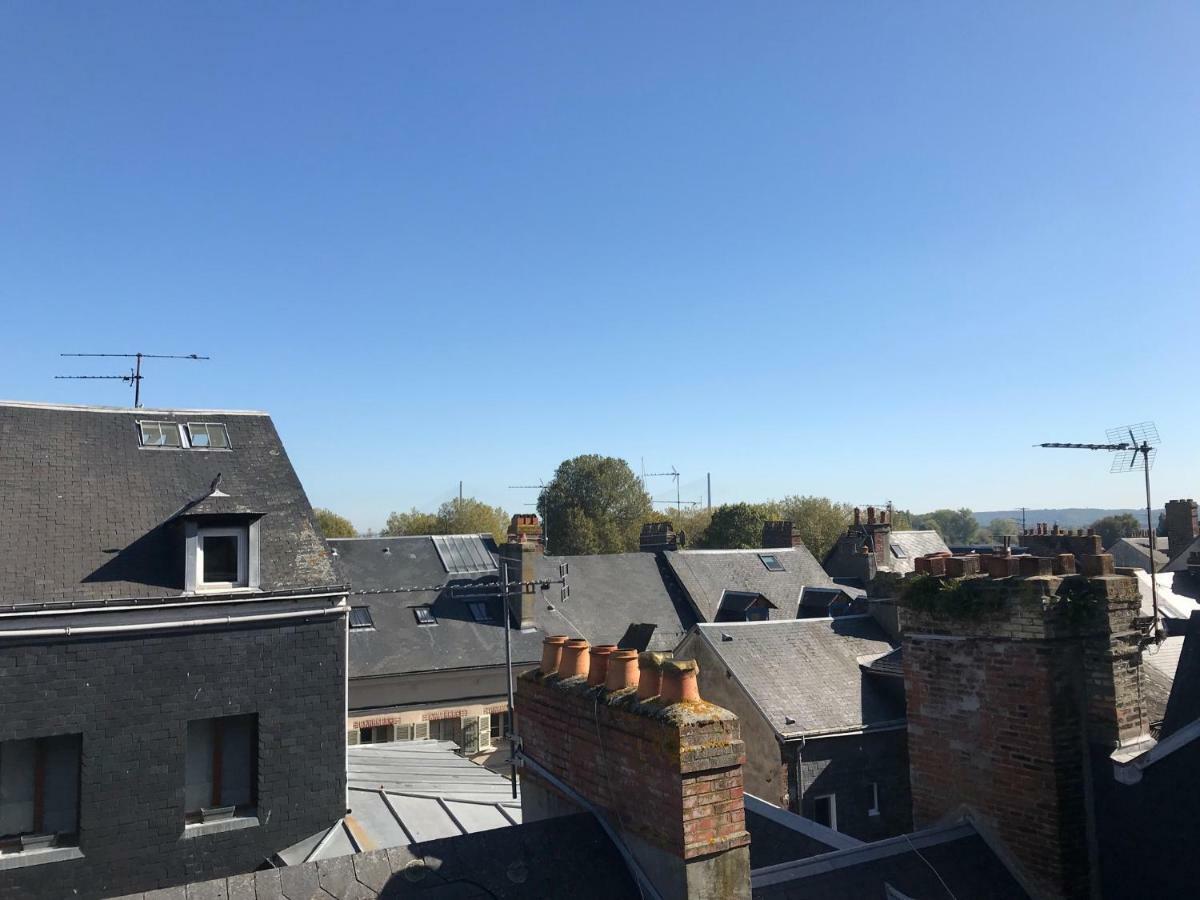 Naturogite Honfleur centre historique avec SAUNA privé Villa Exterior foto